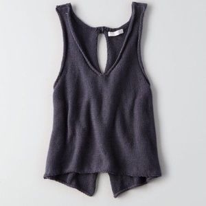 Don’t Asky Why Cross Back Knit Tank